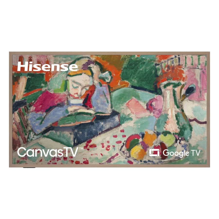 Hisense S7 Series 55S7N 55" 4K HDR QLED UHD Smart TV: $650