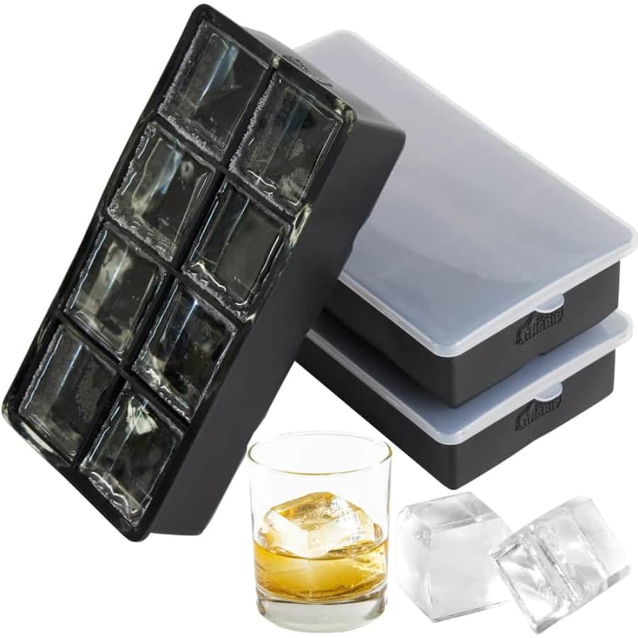 Gorilla Grip Slow Melting Large Silicone Ice Cube Tray 2-Pack: $6.97 Gorilla Grip Slow Melting Large Silicone Ice Cube Tray 2-Pack: $6.97