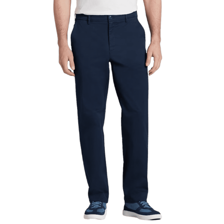 Jos. A. Bank Men's Traditional Fit Stretch Chinos (44-46 only): $9.99 Jos. A. Bank Men's Traditional Fit Stretch Chinos (44-46 only): $9.99