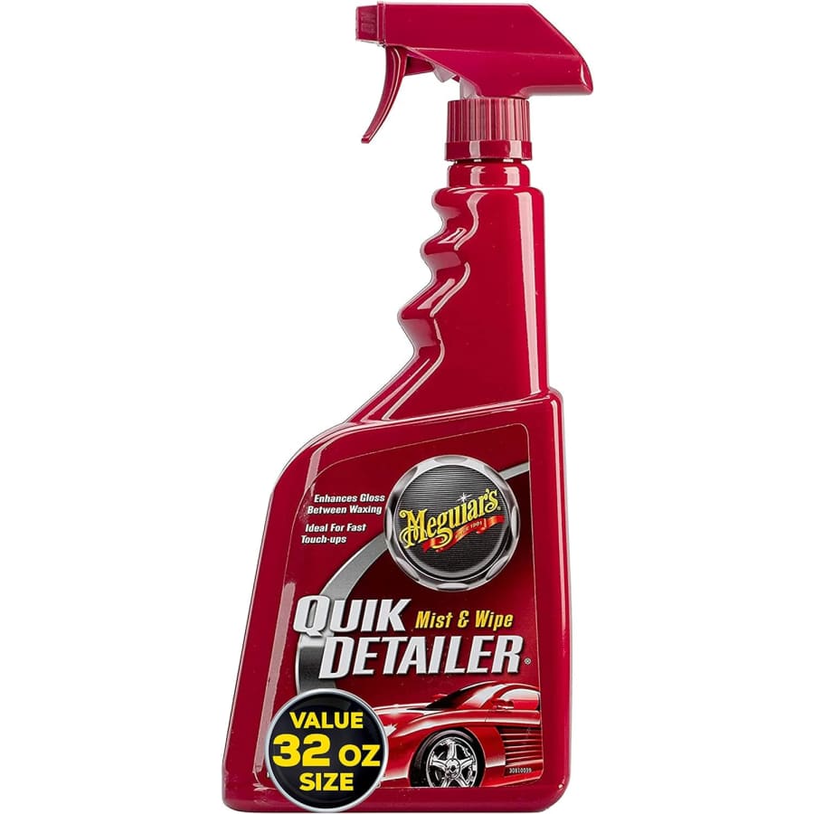 Meguiar's 32-oz. Quik Detailer Mist and Wipe: $12 Meguiar's 32-oz. Quik Detailer Mist and Wipe: $12