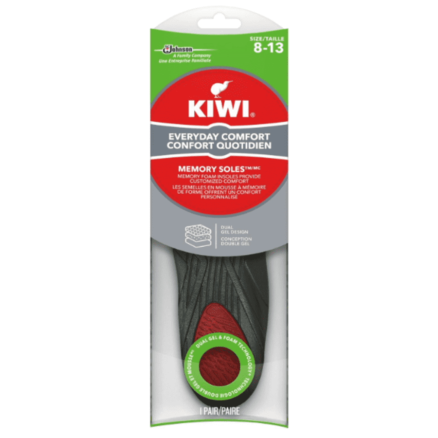 Kiwi Men's Memory Soles Pair: $7.99