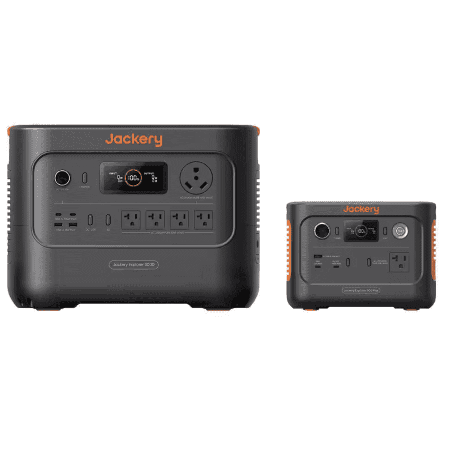 Jackery Explorer 3000 v2 3600W Generator with Explorer 300Plus Portable Power Station: $2,199
