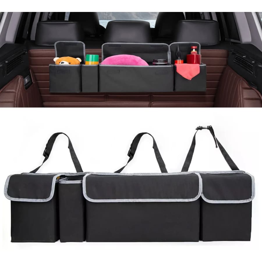 Hanging 4-Compartment 3-Ft. Trunk Organizer: $11