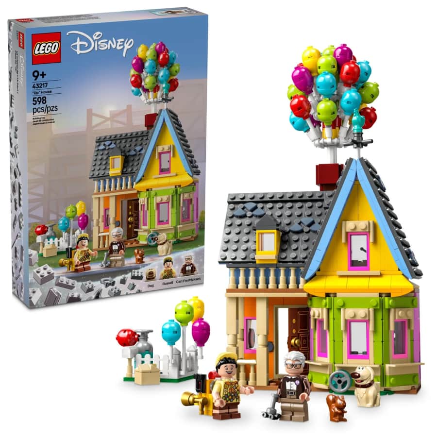 LEGO Disney and Pixar 'Up' House Disney 100 Celebration Classic Building Toy Set: $38 LEGO Disney and Pixar 'Up' House Disney 100 Celebration Classic Building Toy Set: $38