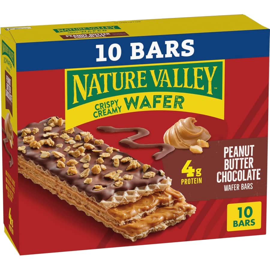 Nature Valley Crispy Creamy Wafer Bar 10-Pack: $5.55 w/ Subscribe & Save