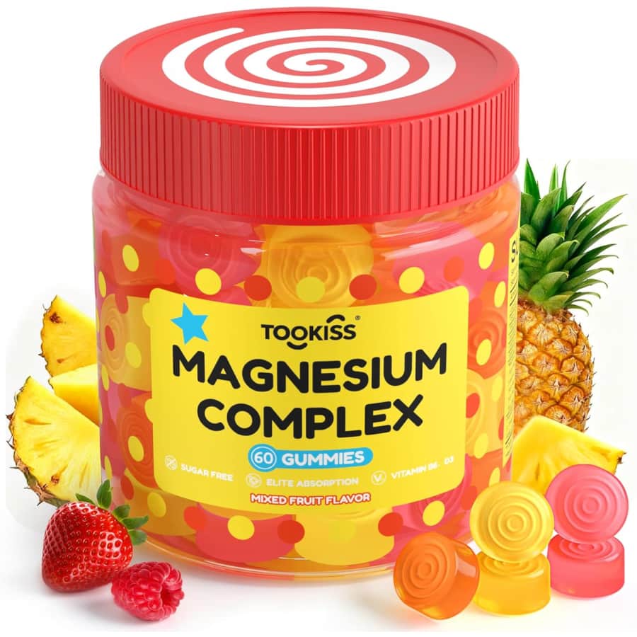 Tookiss Magnesium Complex Gummies 60-Count Bottle: $9.95