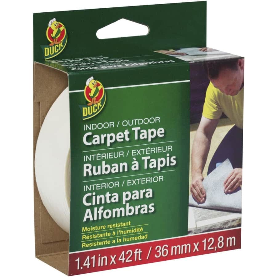 Duck Indoor/Outdoor Carpet Tape 42-Foot Roll 6-Pack: $7.61 Duck Indoor/Outdoor Carpet Tape 42-Foot Roll 6-Pack: $7.61