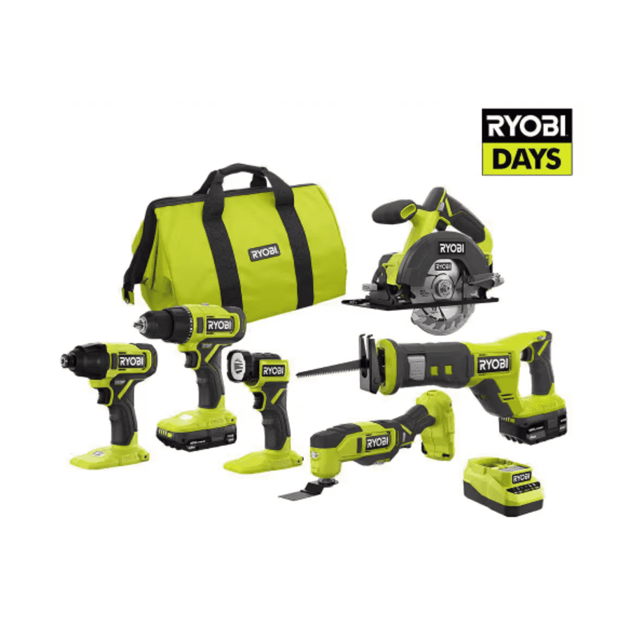 Home Depot Ryobi Days Sale: Up to 62% off + Free Tools