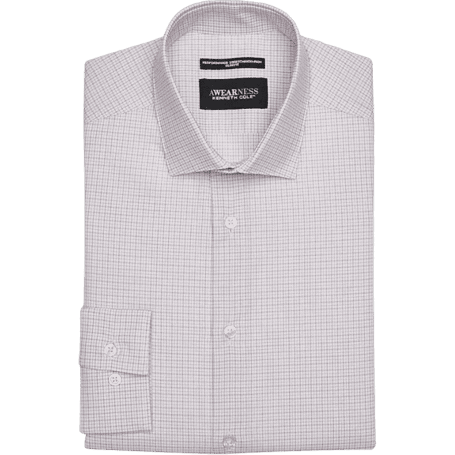 Awearness Kenneth Cole Men's Slim Fit Ultra Performance Stretch Dress Shirt: $20
