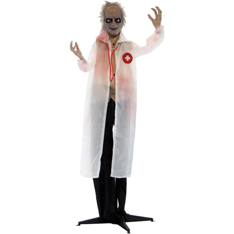 Haunted Hill Farm Life-Size Scary Doctor Animatronic: $39.99 Haunted Hill Farm Life-Size Scary Doctor Animatronic: $39.99