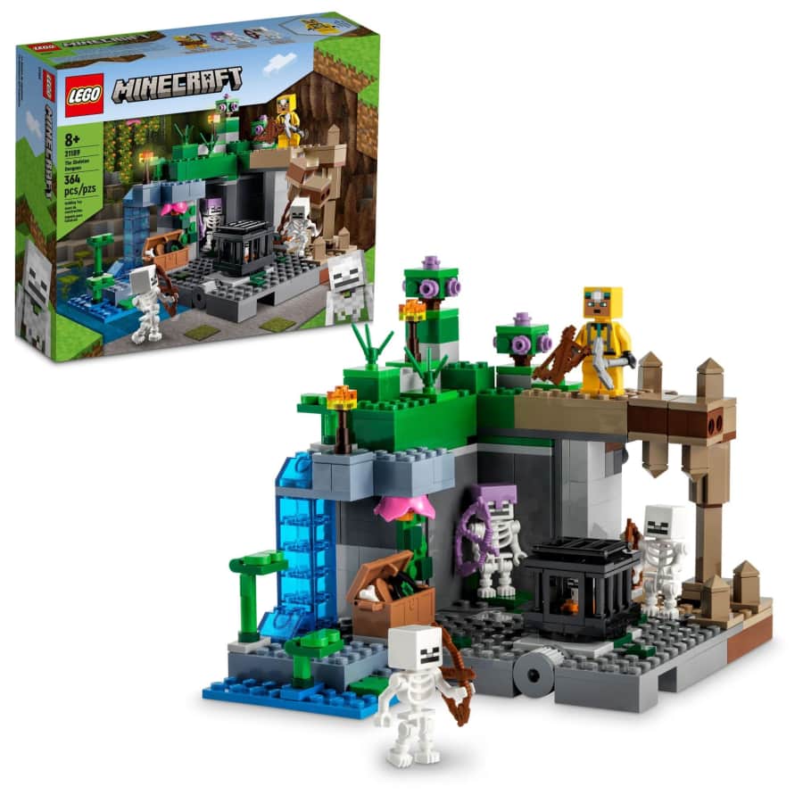 LEGO Minecraft The Skeleton Dungeon Set: $22