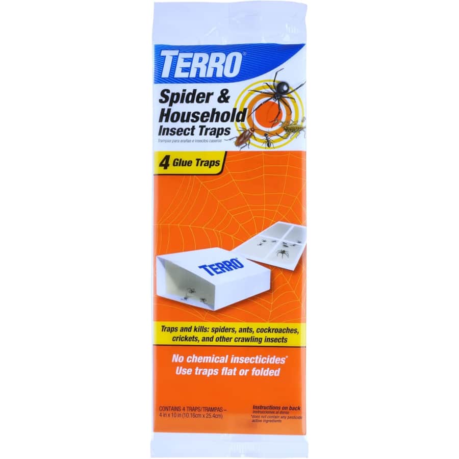 Terro 4-Count Spider & Insect Trap: $1.99