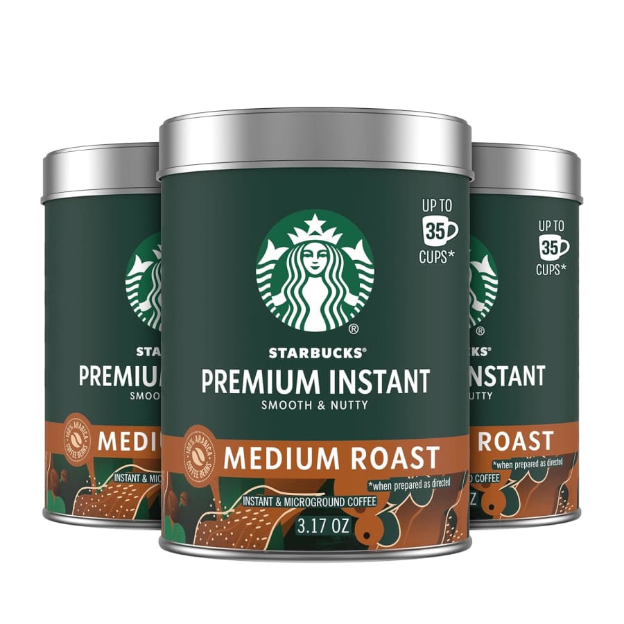 Starbucks Premium Instant Coffee 3-Pack: $20 via Sub & Save