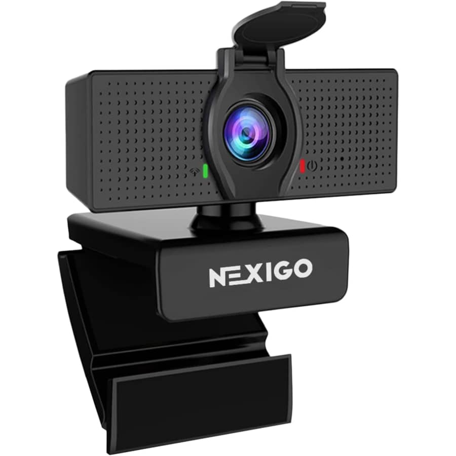 NexiGo N60 1080p Webcam with Microphone: $15
