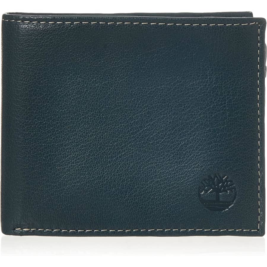 Timberland Men's Leather Wallet: $8