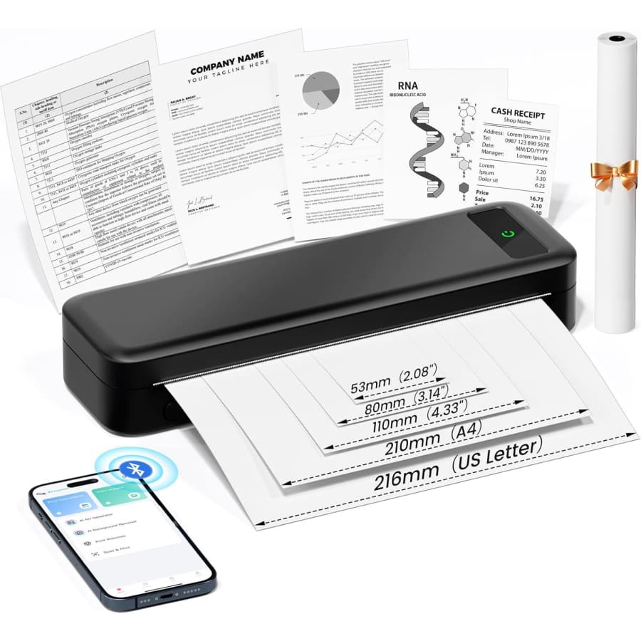 Portable Wireless Printer: $61