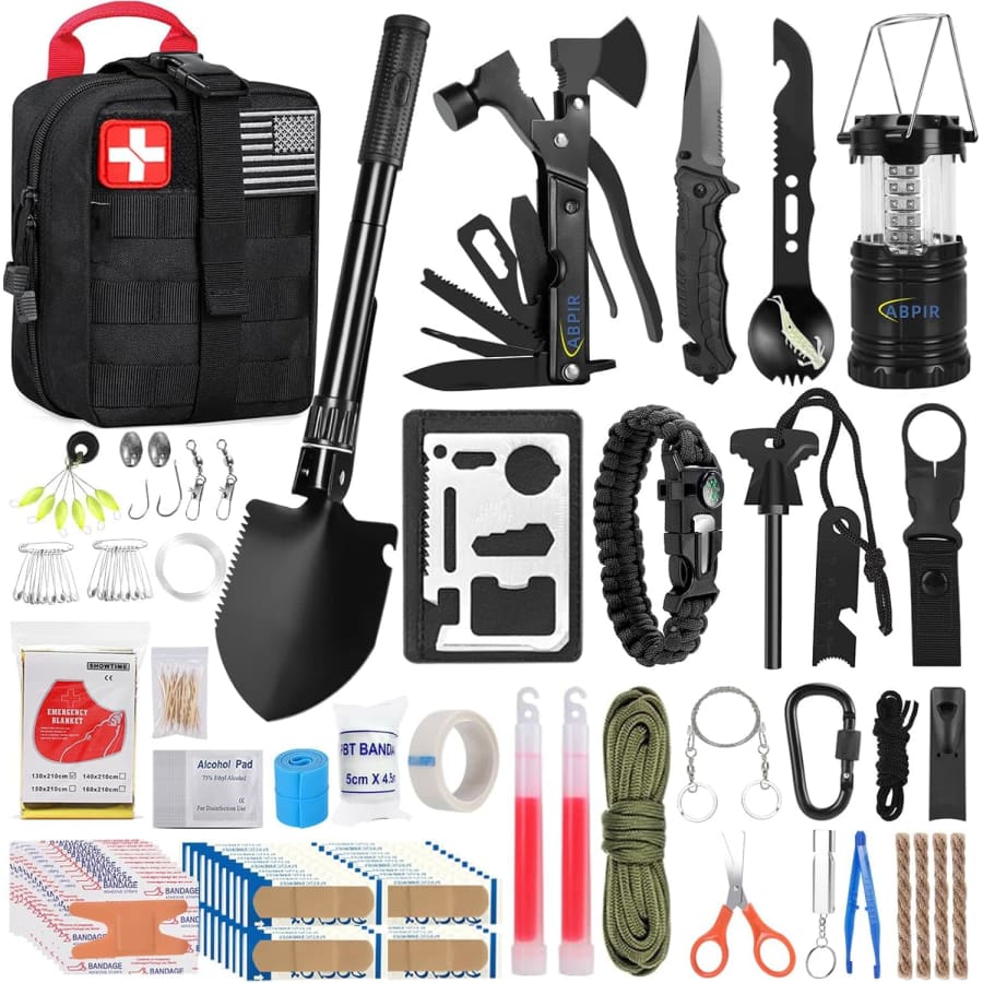 170-Piece Survival and First Aid Kit: $20