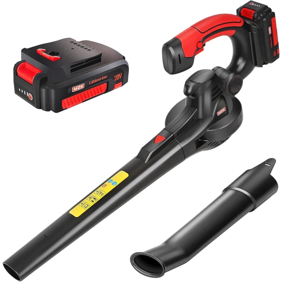 MZK 20V Cordless Leaf Blower: $28 MZK 20V Cordless Leaf Blower: $28