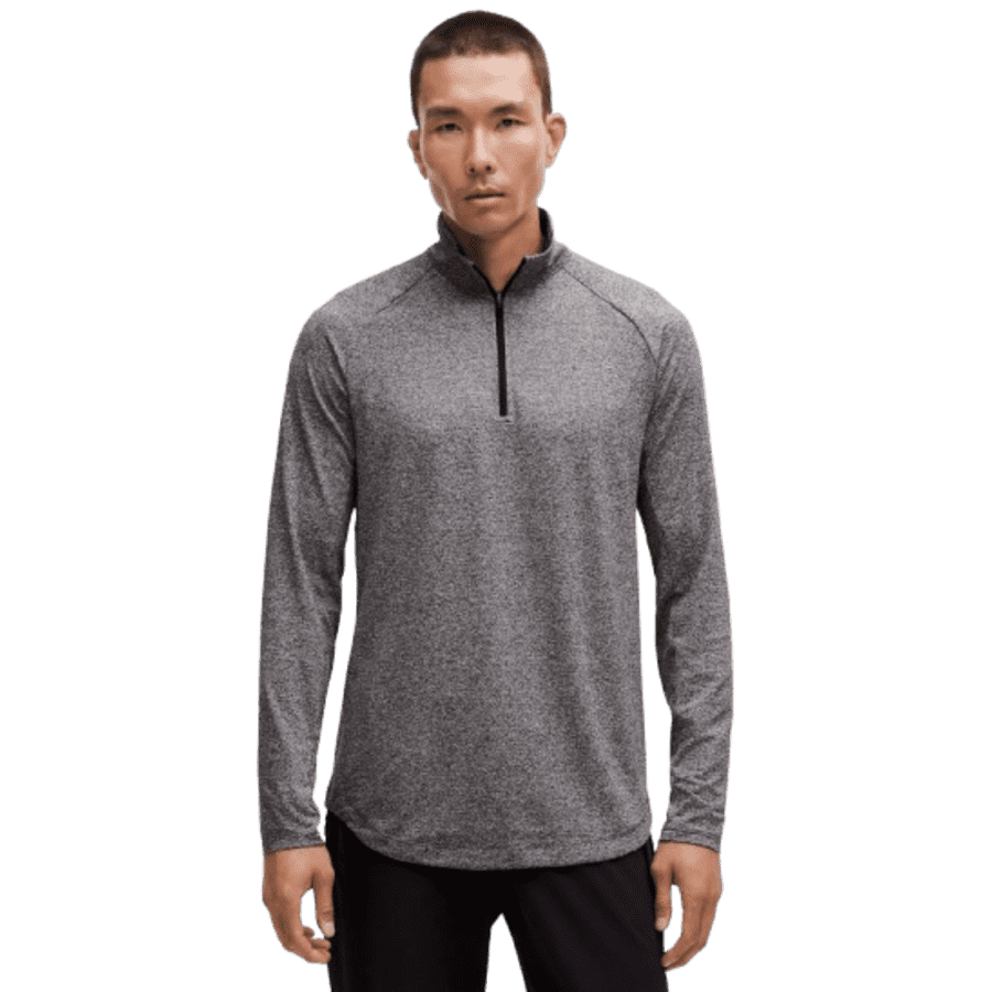 lululemon Men's Drysense Half Zip: $64 lululemon Men's Drysense Half Zip: $64