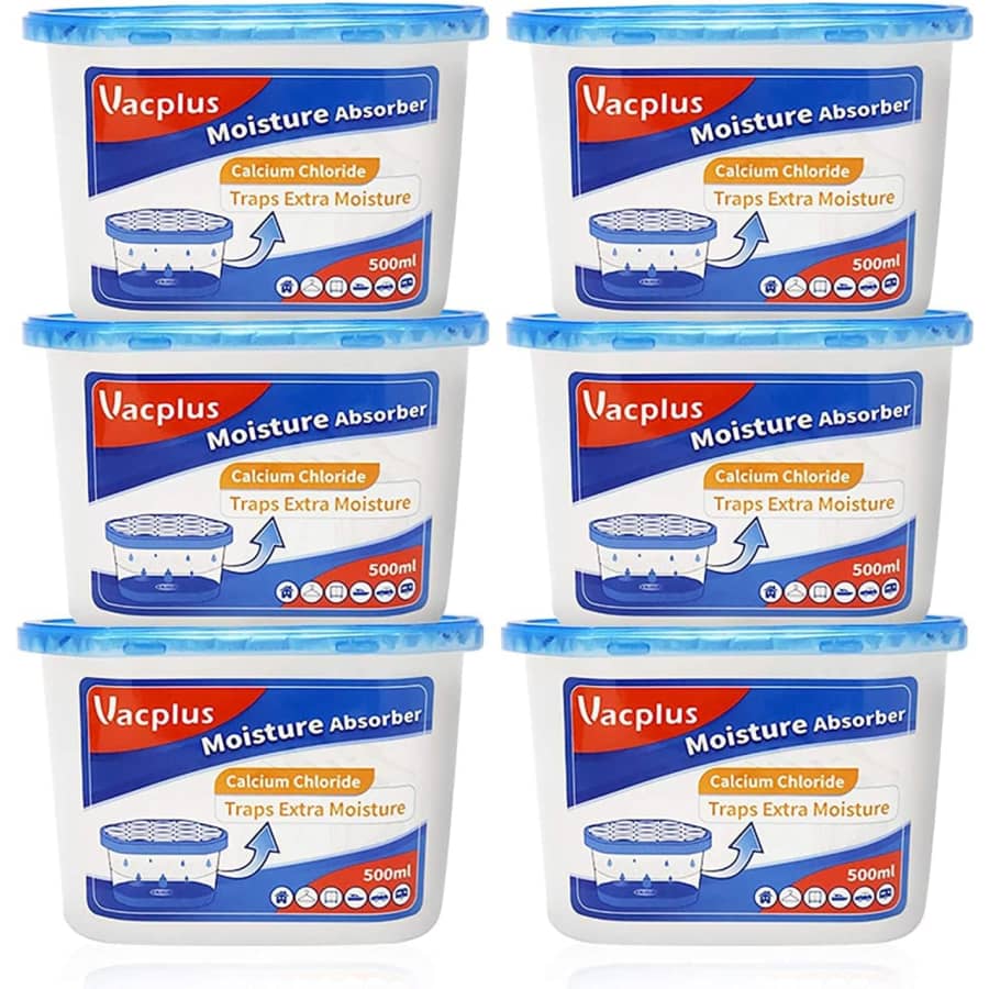 Vacplus 10.5-oz. Moisture Absorber 6-Pack: $19