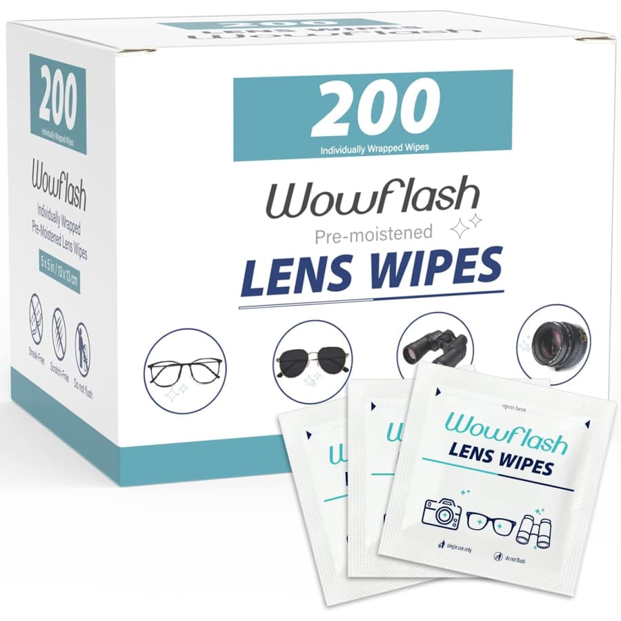 Lens Wipes 200-Pack: $8.08 via Sub & Save