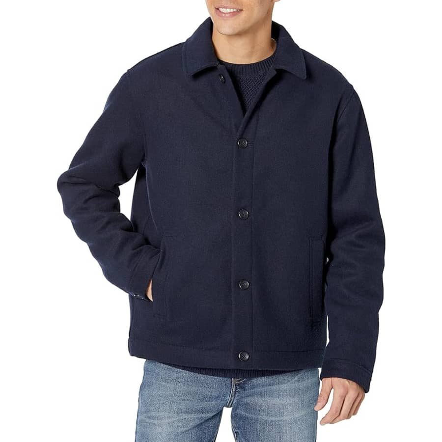 Amazon Essentials Men's Wool-Blend Bomber Jacket: from $15 Amazon Essentials Men's Wool-Blend Bomber Jacket: from $15