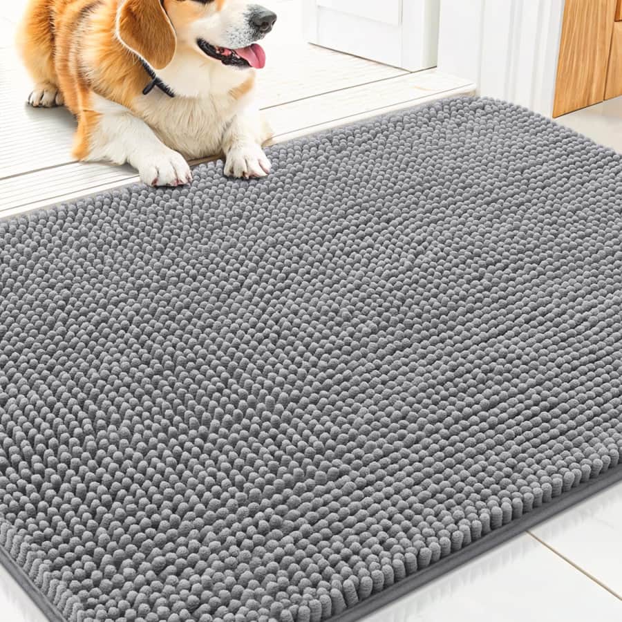 Smiry 30" x 20" Dog Door Mat: $9.48 Smiry 30" x 20" Dog Door Mat: $9.48
