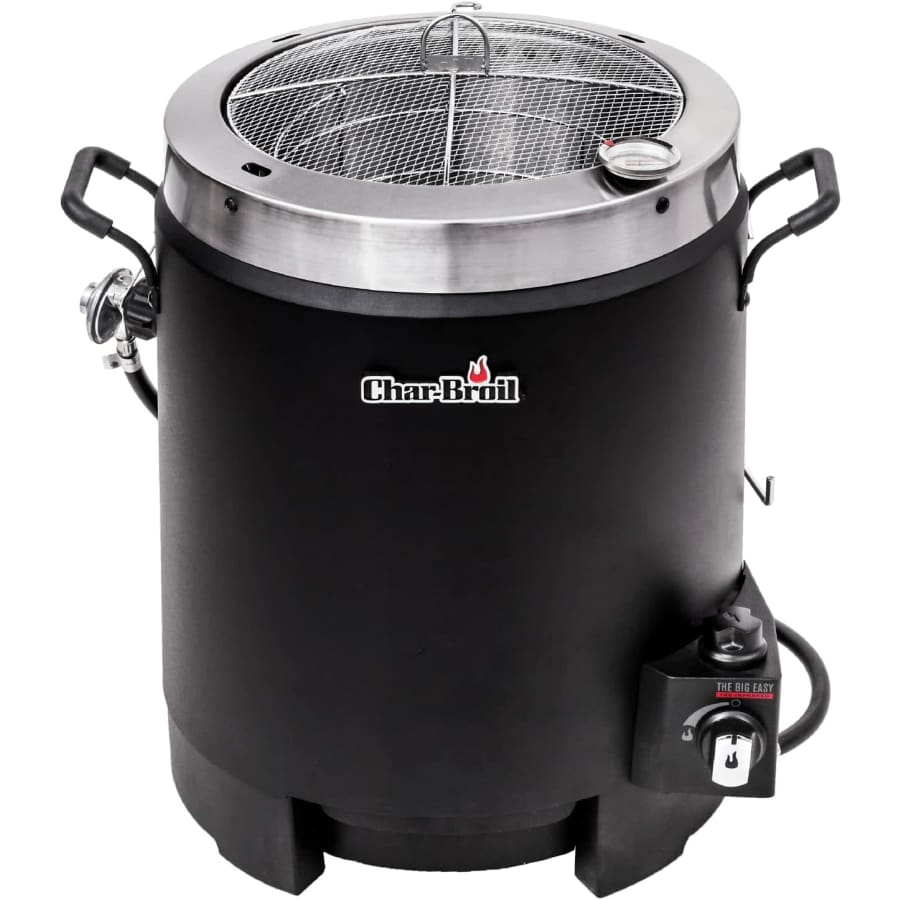 Charbroil The Big Easy Propane Gas Stainless Steel Oil-Less Turkey Fryer: $112 Charbroil The Big Easy Propane Gas Stainless Steel Oil-Less Turkey Fryer: $112