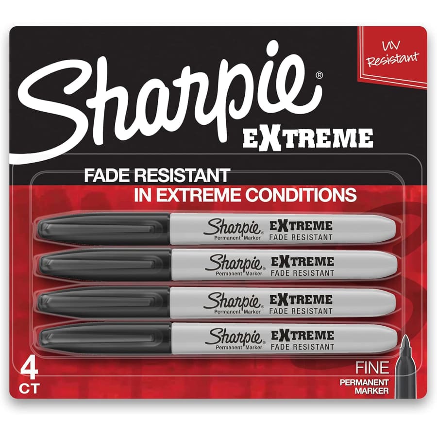 Sharpie Extreme Permanent Markers 4-Pack: $2.97