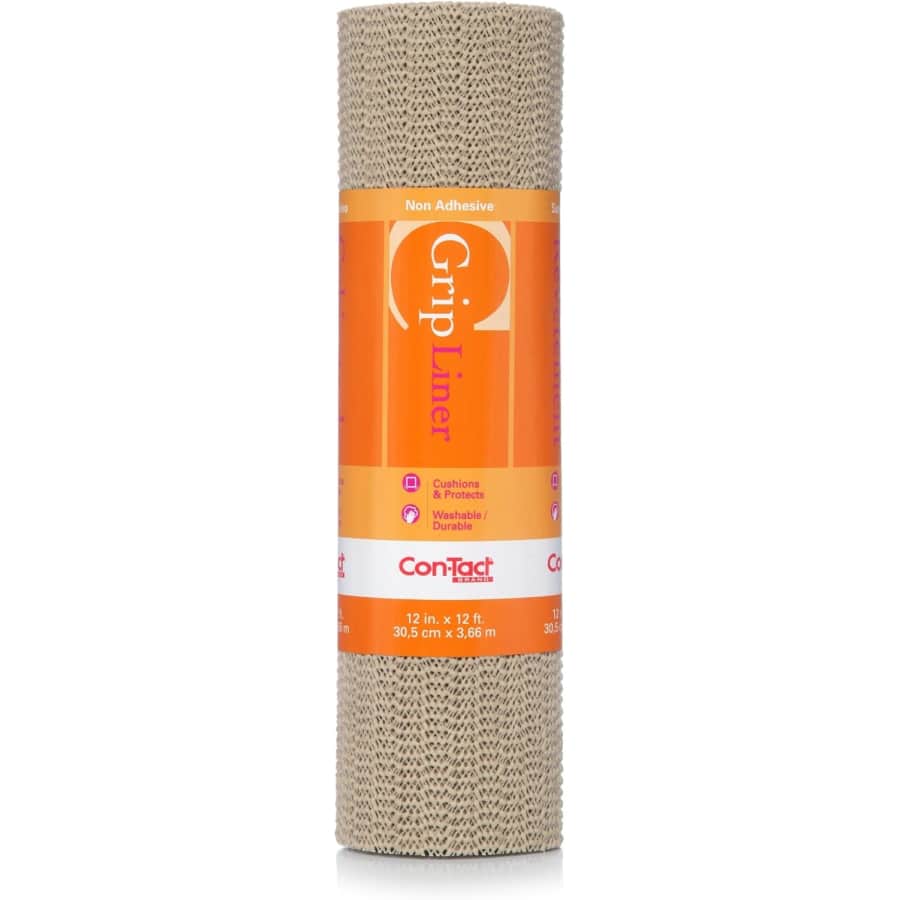 Con-Tact Non-Adhesive Grip 20" x 5' Shelf Liner: $6.40 Con-Tact Non-Adhesive Grip 20" x 5' Shelf Liner: $6.40