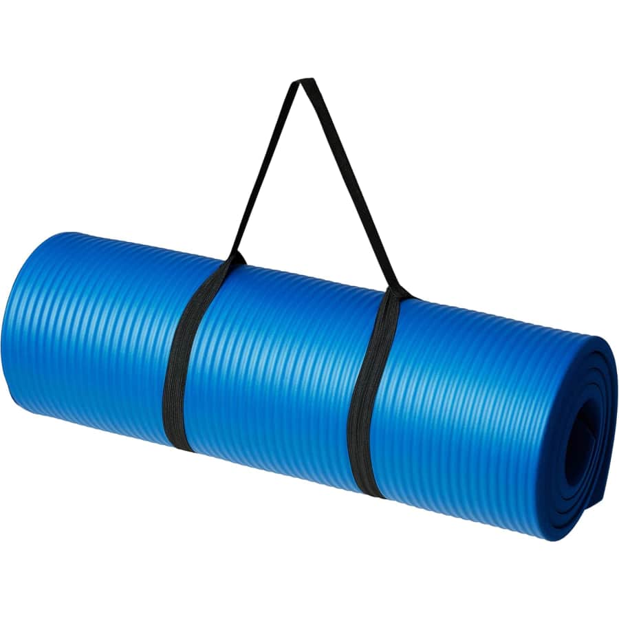 Amazon Basics 1/2" Extra Thick Yoga Mat: $17 w/ Prime
