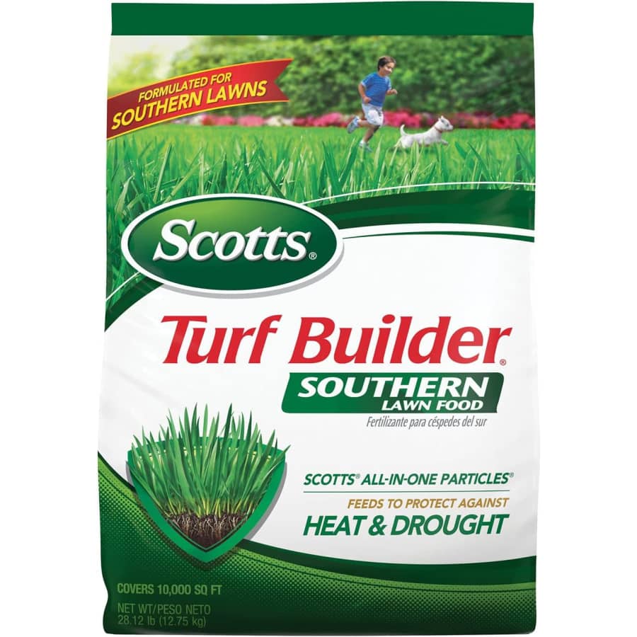 Scotts Turf Builder Southern Lawn 28-lb. Bag: $35 Scotts Turf Builder Southern Lawn 28-lb. Bag: $35