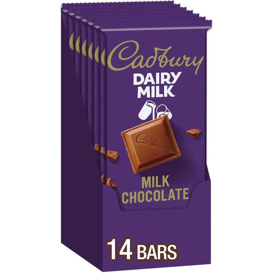 Cadbury Dairy Milk 3.5-oz. Milk Chocolate Candy Bars 14-Pack: $24 via Subscribe & Save