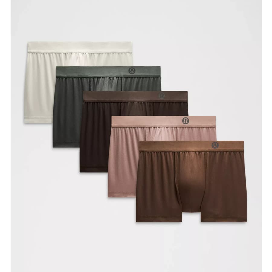 lululemon Men's Always In Motion 3" Boxer Brief 5-Pack: $79 lululemon Men's Always In Motion 3" Boxer Brief 5-Pack: $79