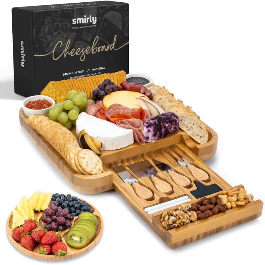 Smirly Charcuterie Board Gift Sets at Amazon: Up to 32% off