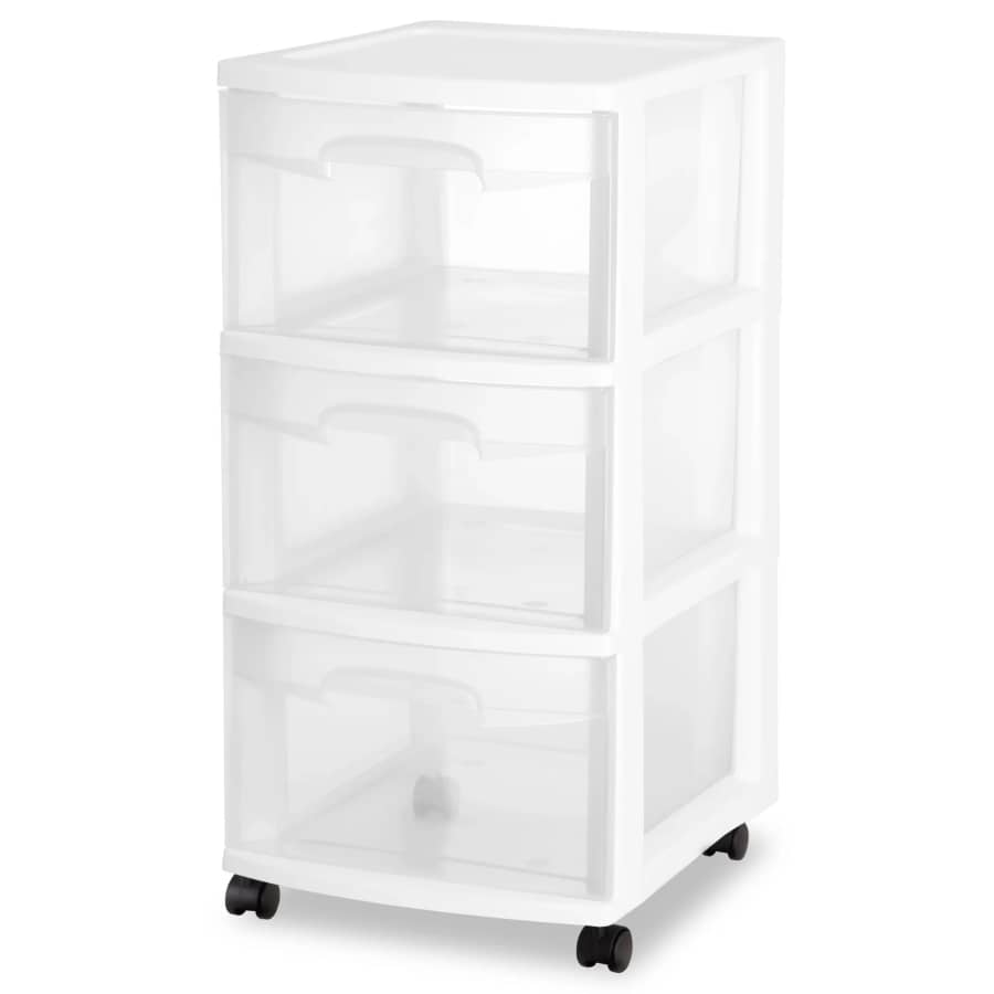 Sterilite 3-Drawer Cart: $16