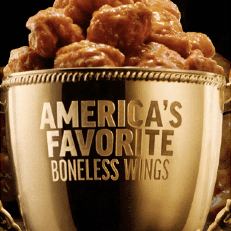 Applebee's Boneless Wings: Get 6 w/ Pick 6 Applebee's Boneless Wings: Get 6 w/ Pick 6