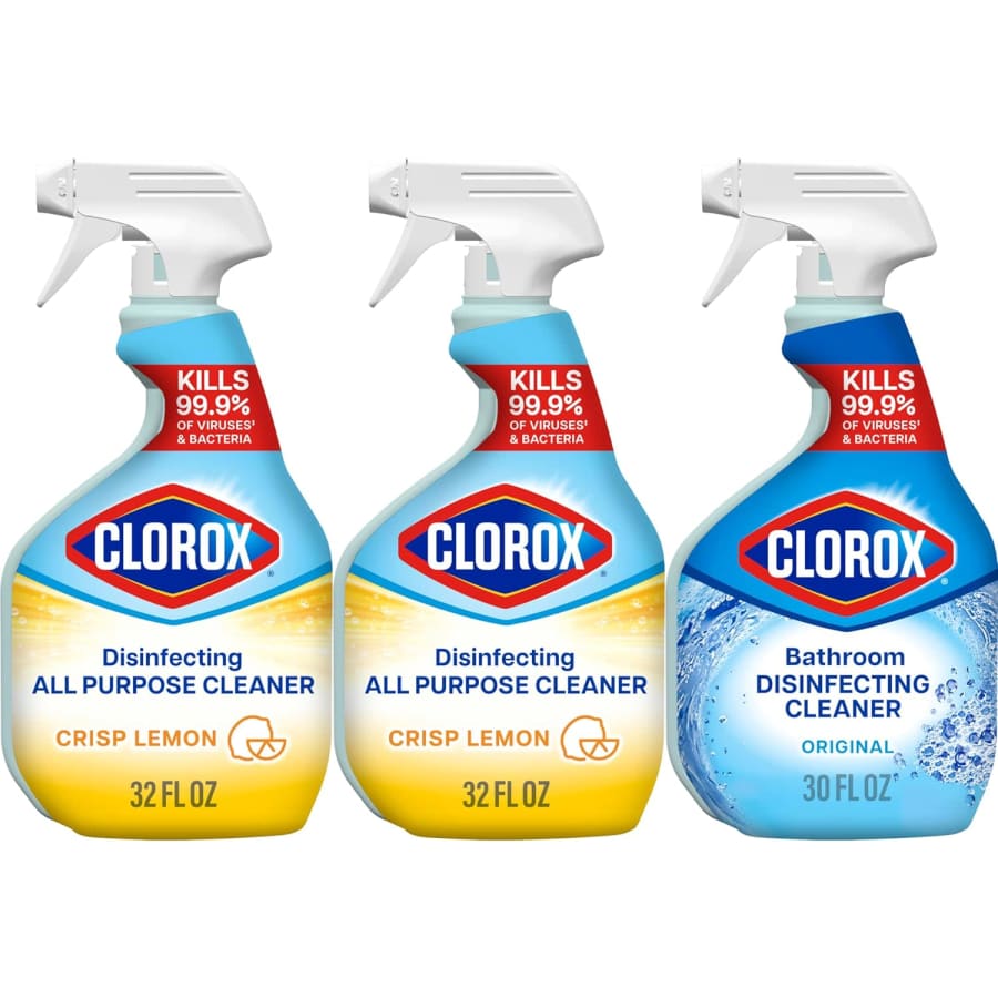 Clorox Disinfecting Cleaner 3-Pack: $11.64 via Sub. & Save Clorox Disinfecting Cleaner 3-Pack: $11.64 via Sub. & Save