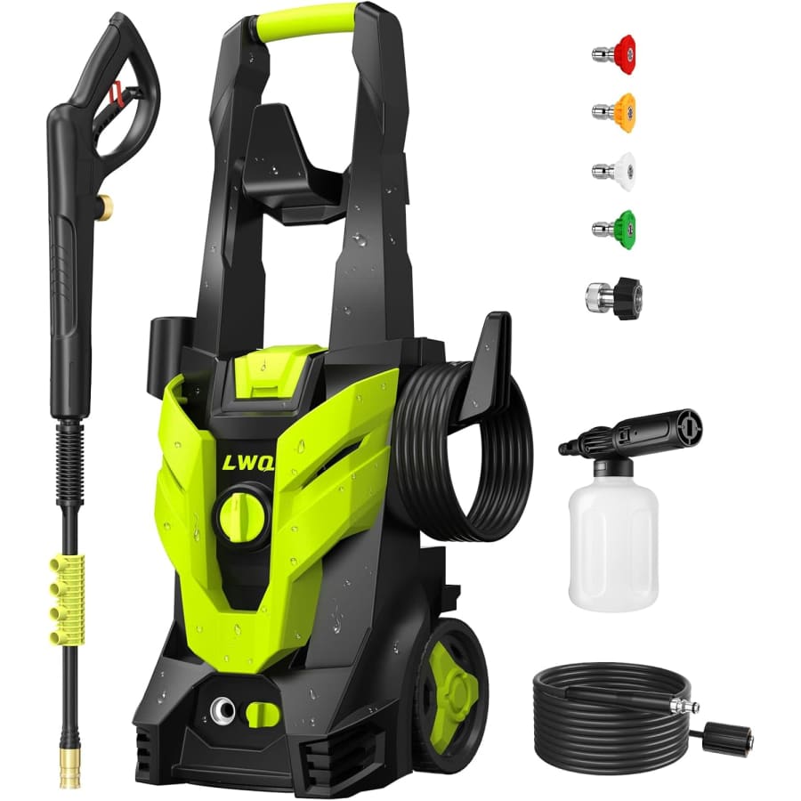 LWQ 2,030 PSI Electric Pressure Washer: $100 LWQ 2,030 PSI Electric Pressure Washer: $100