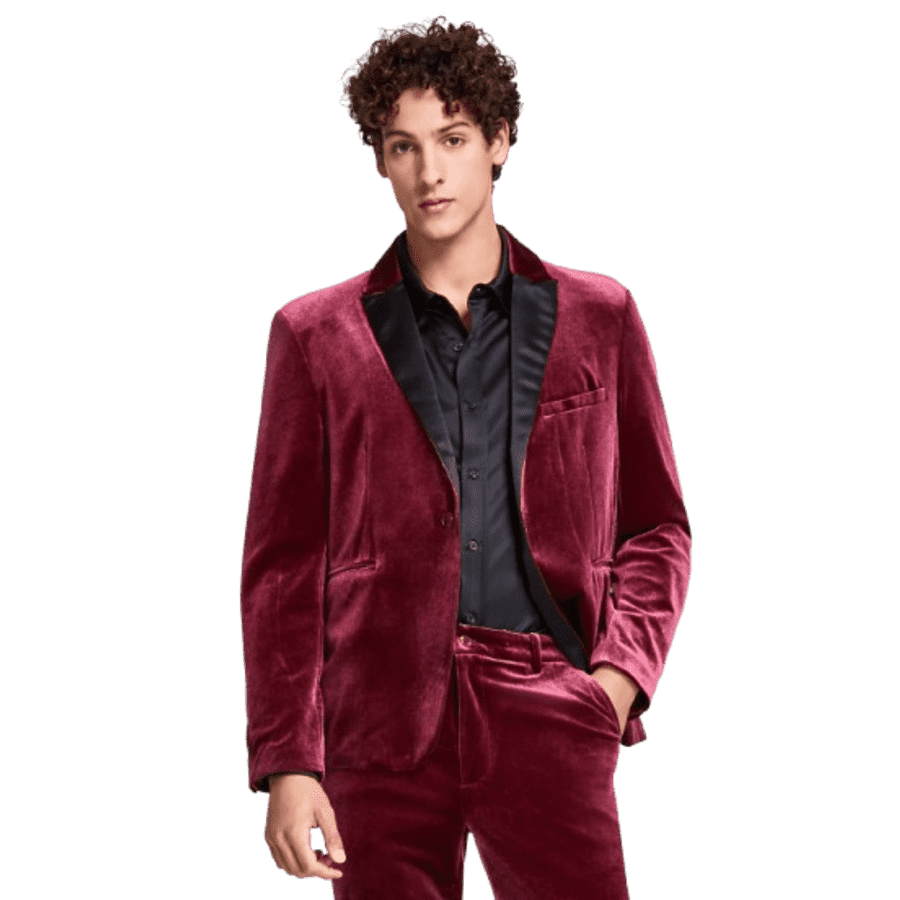Tinsel Men's Regular-Fit Velvet Suit Jacket: $41.76