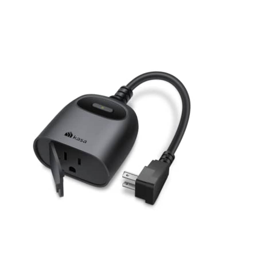 Kasa 15A Outdoor Smart Plug: $12