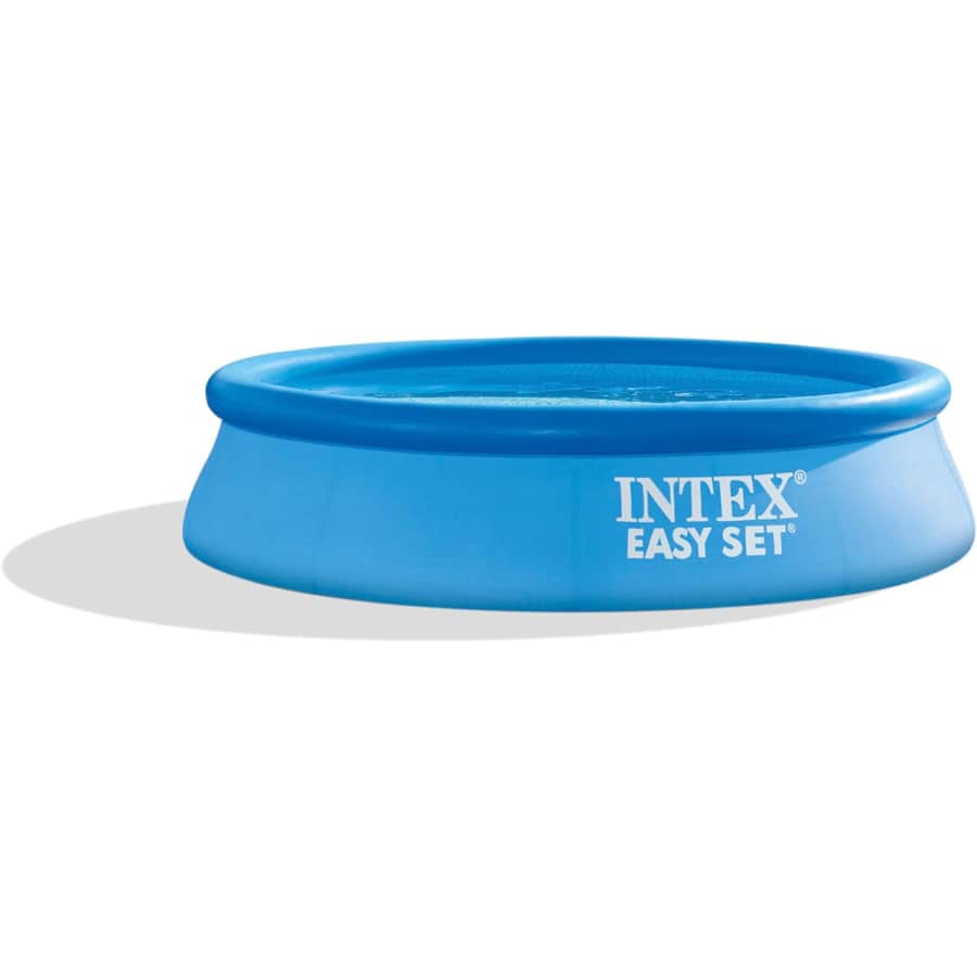 Intex 8-Foot Easy Set Inflatable Swimming Pool: $37 Intex 8-Foot Easy Set Inflatable Swimming Pool: $37