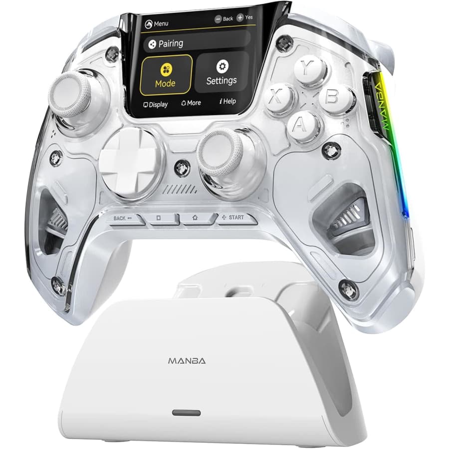 ManbaOne Wireless Gaming Controller w/ Screen: $41 w/ Prime