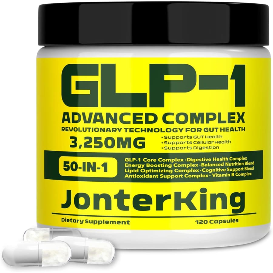 JonterKing 50-in-1 GLP-1 Supplement 120-Capsules: $10.00