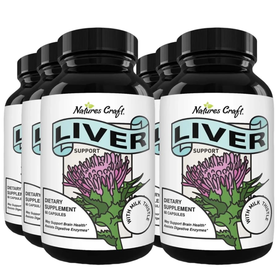 Nature's Craft Liver Cleanse Detox & Repair Formula 6-Pack: $25 Nature's Craft Liver Cleanse Detox & Repair Formula 6-Pack: $25