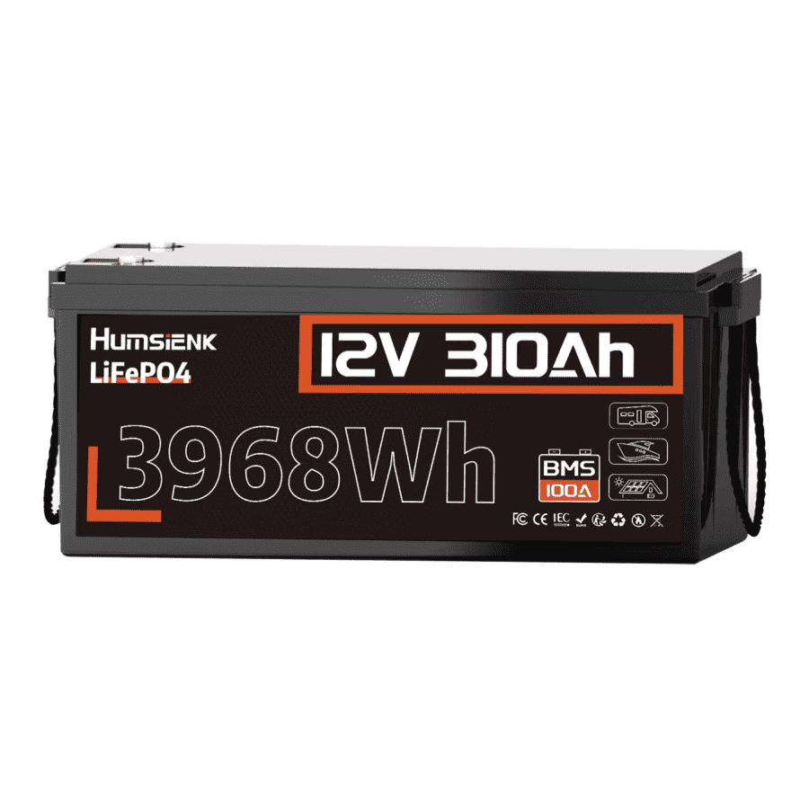 Humsienk 12V 310Ah LiFePO4 Battery: $239