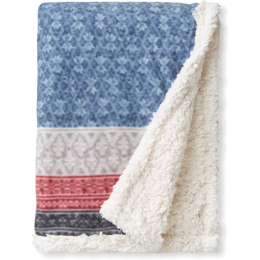 Eddie Bauer 50" x 70" Reversible Sherpa Throw Blanket: $7.56