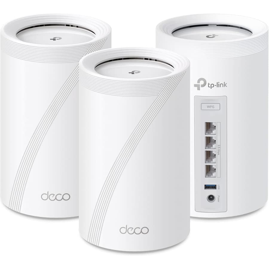 TP-Link Tri-Band WiFi 7 Whole Home Mesh Network System 3-Pack: $420