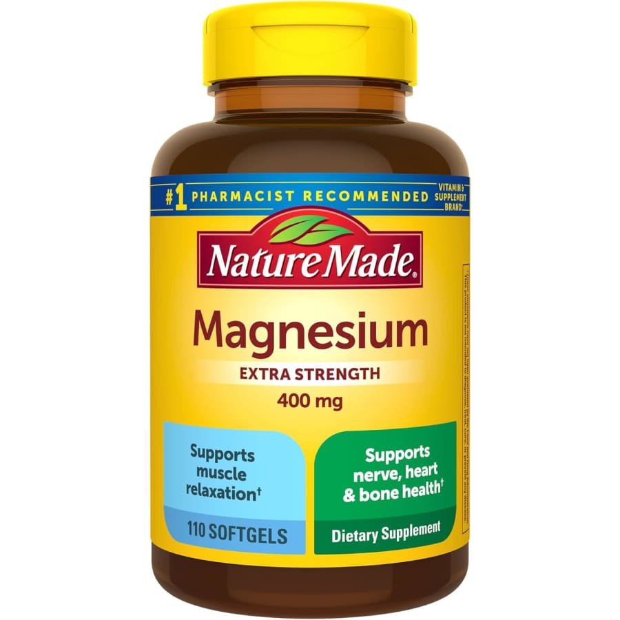 Nature Made 360-Count Magnesium Oxide 400 mg Softgels: $9.41 w/ Subscribe & Save