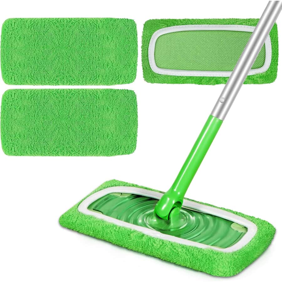 Reusable Microfiber Mop w/ 3 Pads: $4.86 w/ Prime Reusable Microfiber Mop w/ 3 Pads: $4.86 w/ Prime